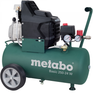 Compresor de aer D200/8/24 8bar 1.5kW Metabo BASIC 250-24 W